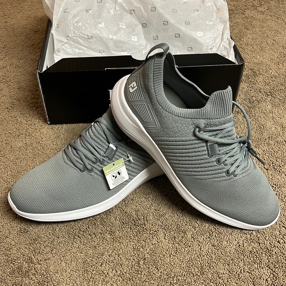 Footjoy Men’s Flex XP Golf Shoe - Gray -Sz 11